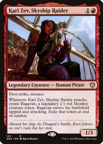 Kari Zev, Skyship Raider 123