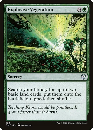 Explosive Vegetation 132