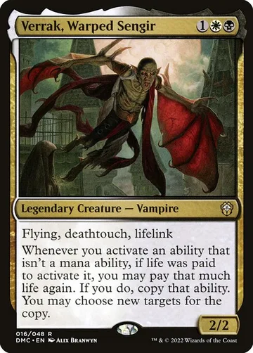 Verrak, Warped Sengir 16