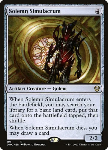 Solemn Simulacrum 191