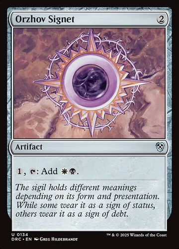 Orzhov Signet 134