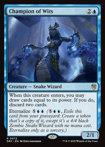 Champion of Wits 72