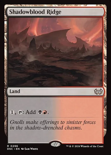Shadowblood Ridge 296