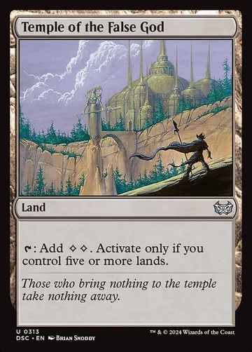 Temple of the False God 313