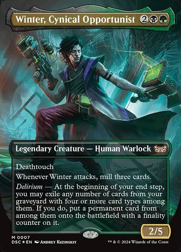 Winter, Cynical Opportunist 7