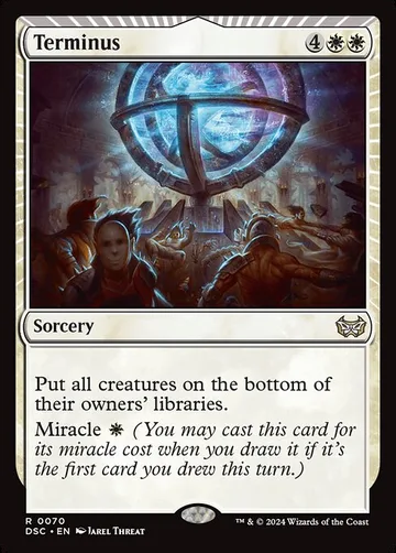 Terminus 70, carta de Magic: The Gathering de Duskmourn: House of Horror Commander