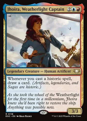 Jhoira, Weatherlight Captain 118