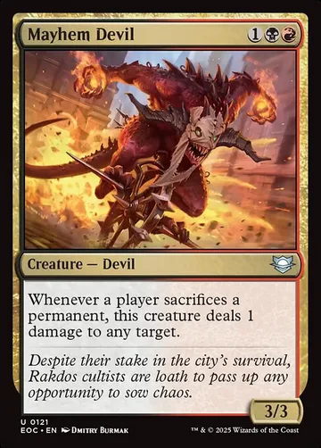 Mayhem Devil 121