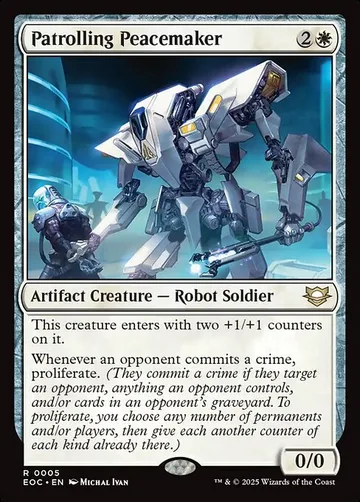 Patrolling Peacemaker 5