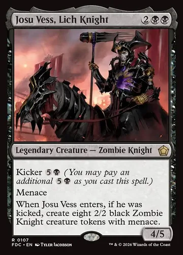 Josu Vess, Lich Knight 107