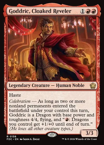 Goddric, Cloaked Reveler 158