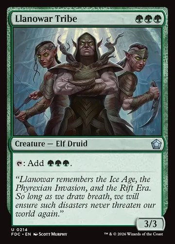 Llanowar Tribe 214