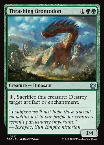 Thrashing Brontodon 237