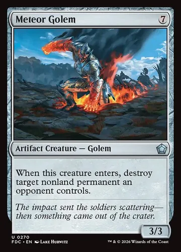 Meteor Golem 270