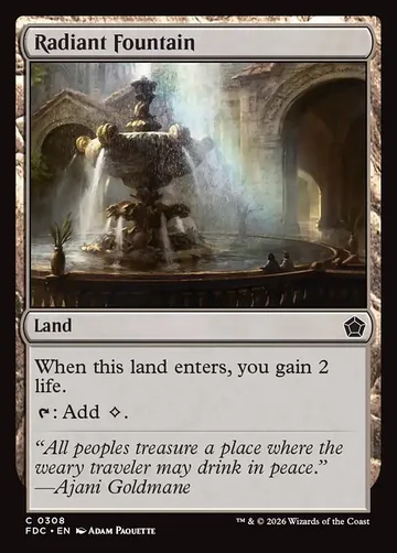 Radiant Fountain 308