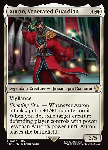 Auron, Venerated Guardian 10