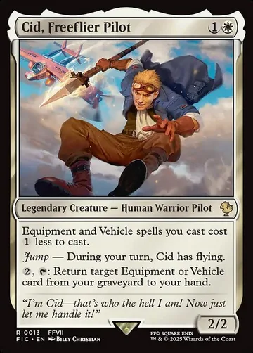 Cid, Freeflier Pilot 13