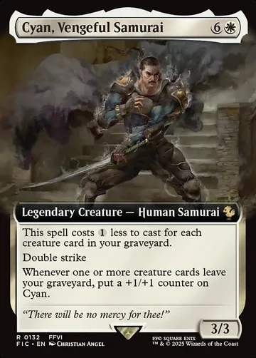 Cyan, Vengeful Samurai 132