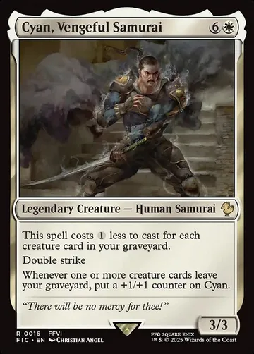 Cyan, Vengeful Samurai 16