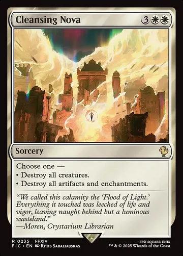 Cleansing Nova 235