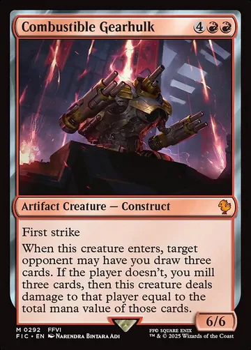 Combustible Gearhulk 292