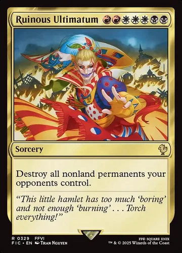 Ruinous Ultimatum 329