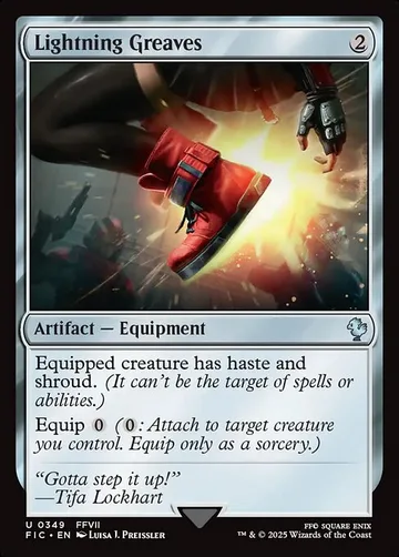 Lightning Greaves 349