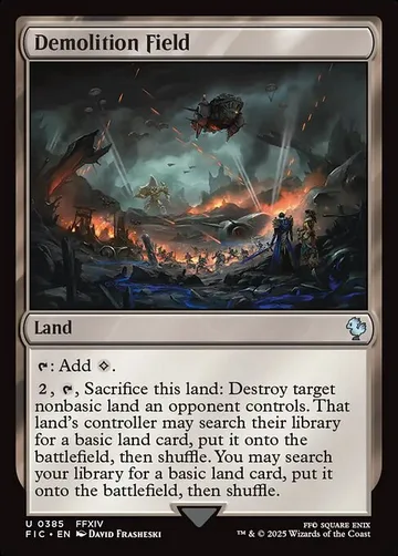 Demolition Field 385