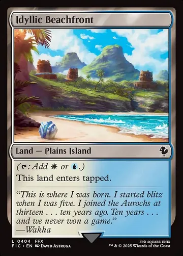 Idyllic Beachfront 404