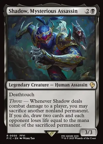 Shadow, Mysterious Assassin 50
