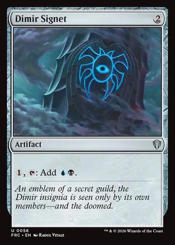 Dimir Signet 56