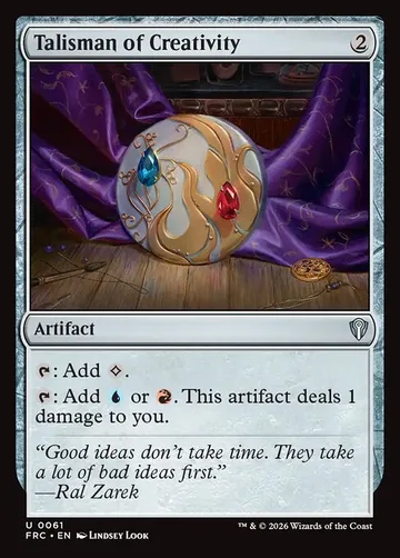 Talisman of Creativity 61