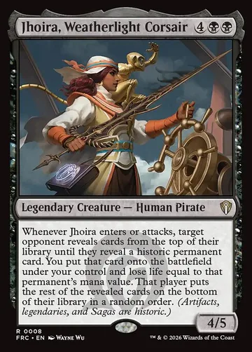 Jhoira, Weatherlight Corsair 8