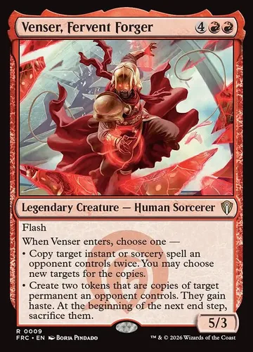 Venser, Fervent Forger 9