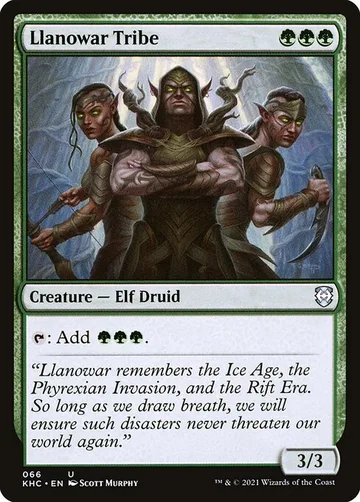 Llanowar Tribe 66