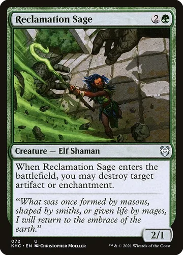 Reclamation Sage 72