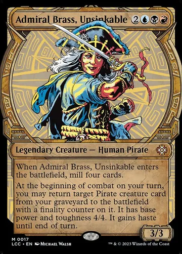 Admiral Brass, Unsinkable 17