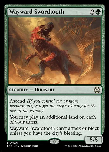 Wayward Swordtooth 263