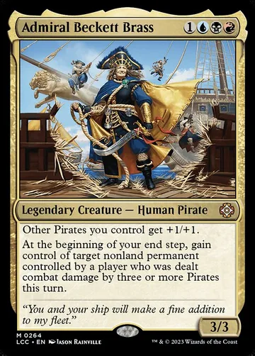 Admiral Beckett Brass 264