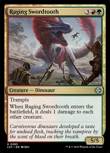 Raging Swordtooth 283
