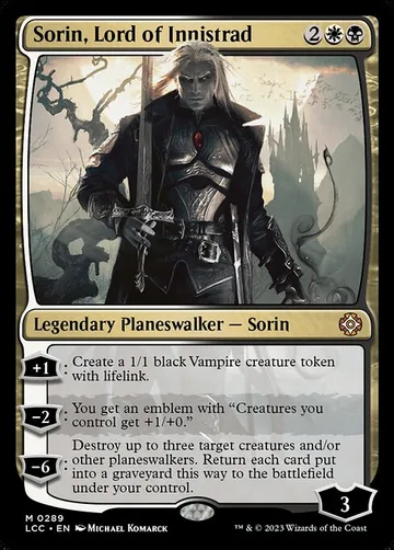 Sorin, Lord of Innistrad 289