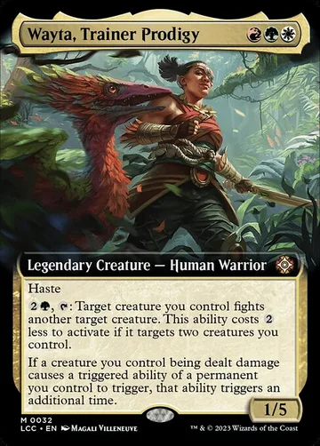 Wayta, Trainer Prodigy 32