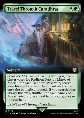 Travel Through Caradhras 127