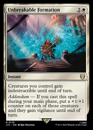 Unbreakable Formation 179