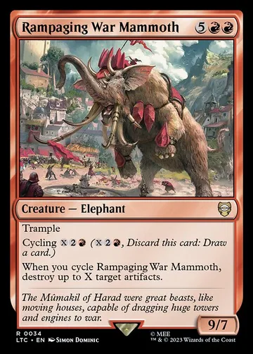 Rampaging War Mammoth 34