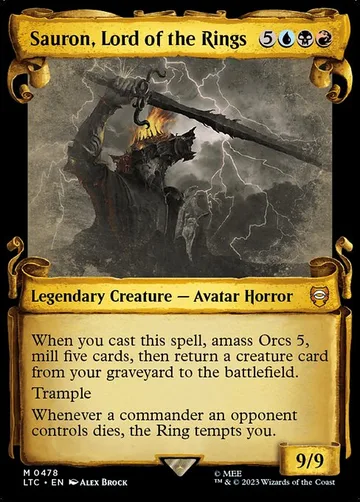 Sauron, Lord of the Rings 478