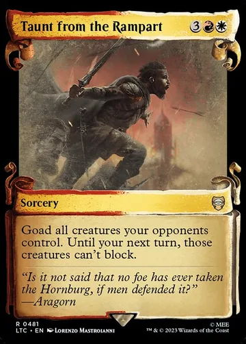Taunt from the Rampart 481