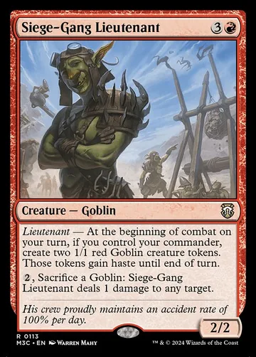 Siege-Gang Lieutenant 113