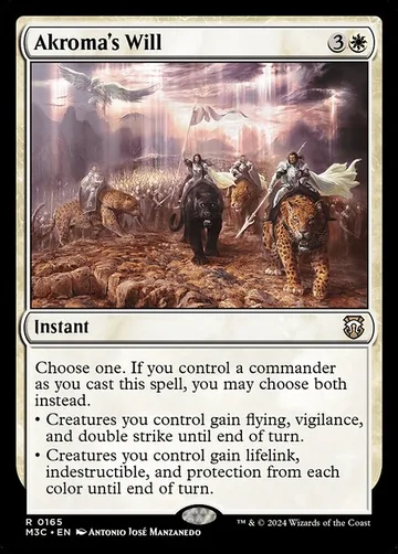 Akroma's Will 165