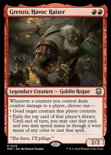 Grenzo, Havoc Raiser 213